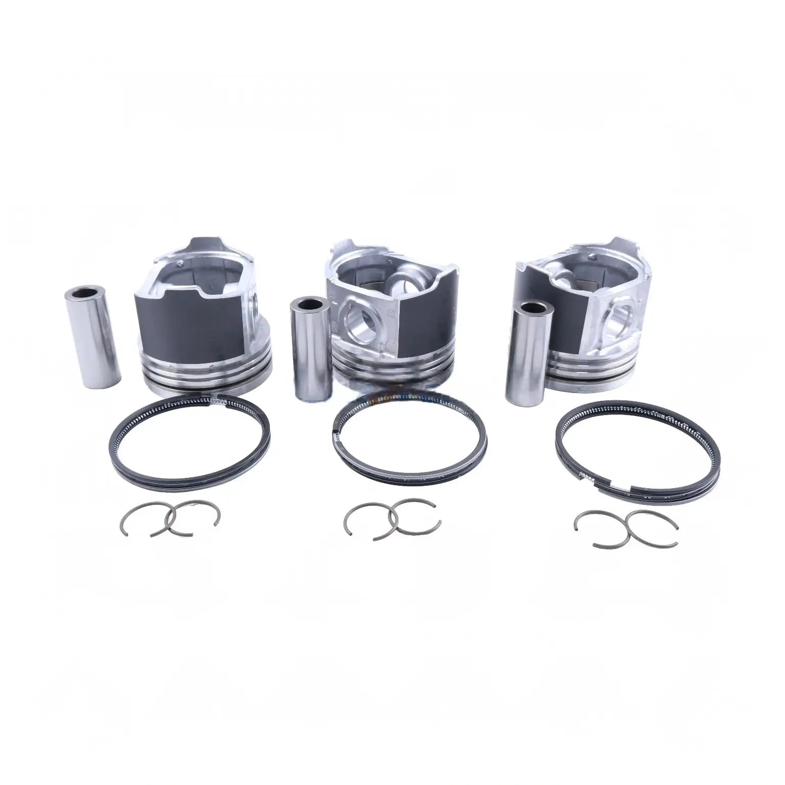 +0.5mm Piston Kit 1J801-21110 1J801-21111 for Kubota Engine D1803 - Fab Heavy Parts