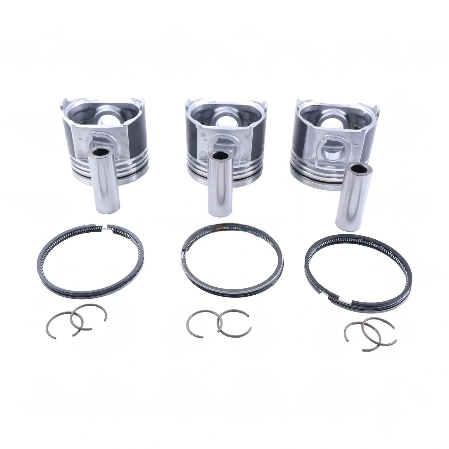 +0.5mm Piston Kit 1J801-21110 1J801-21111 for Kubota Engine D1803 - Fab Heavy Parts