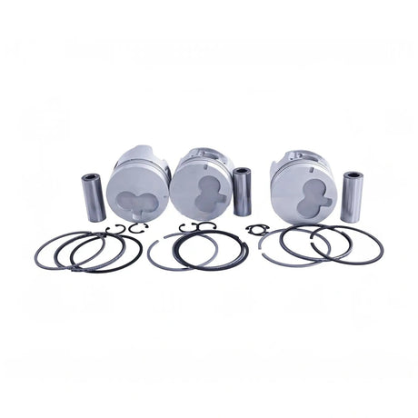 +0.5mm Piston Kit 8971768880 8970345740 for Isuzu Engine 3LD1 - Fab Heavy Parts