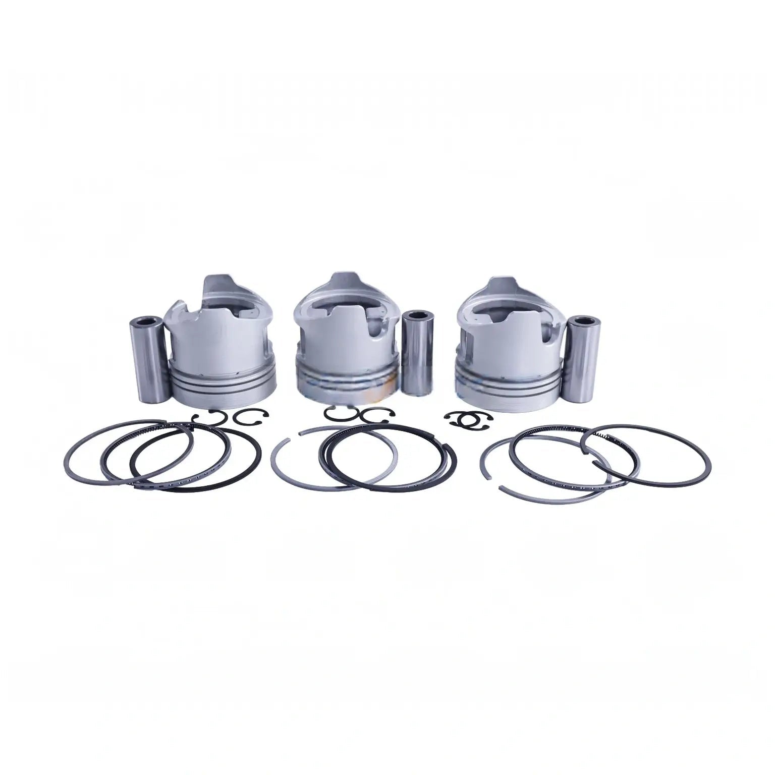 +0.5mm Piston Kit 8971768880 8970345740 for Isuzu Engine 3LD1 - Fab Heavy Parts