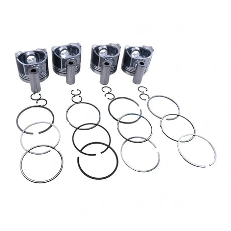 +0.5mm Piston Kit for Kubota Engine V3600T - Fab Heavy Parts