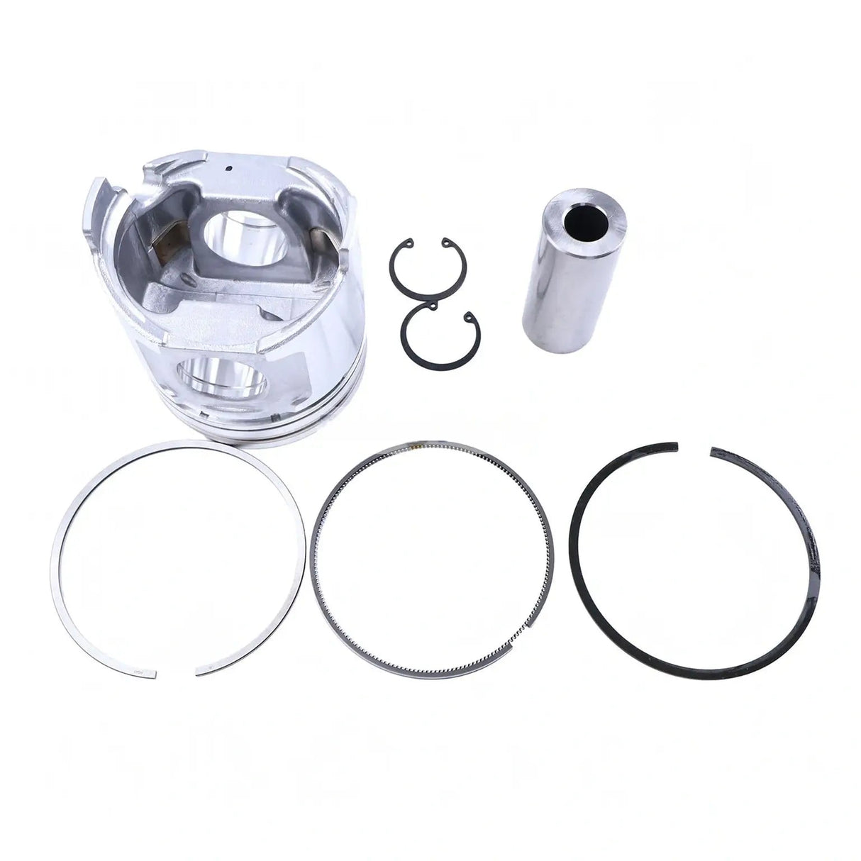 +0.5mm Piston Kit & Ring for Yanmar 4TNV106 4TNV106T Komatsu 4D106 Engine PC95R-2 PW95R-2 PC110R-1 Excavator - Fab Heavy Parts