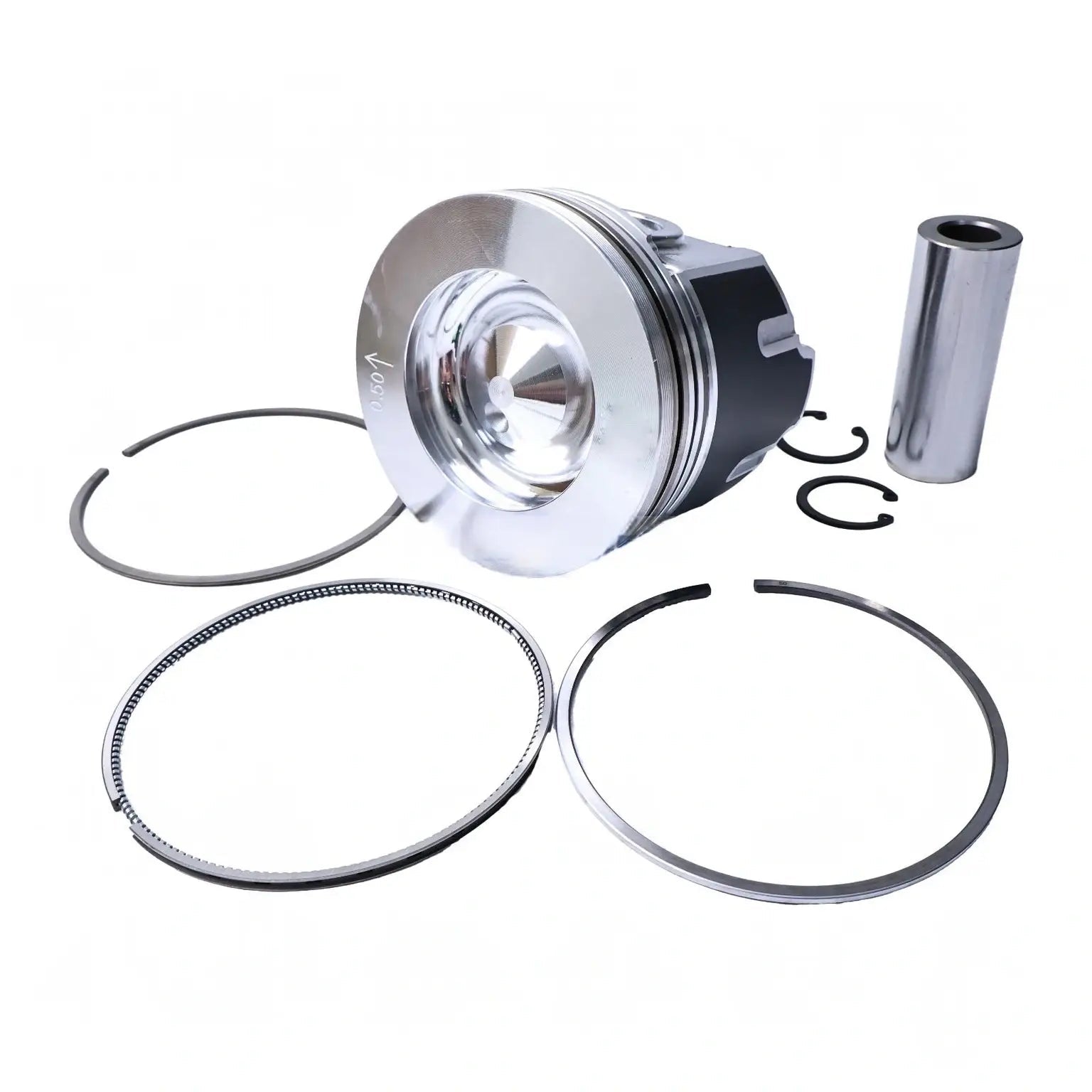 +0.5mm Piston Kit With Ring 1J751-2111 for Kubota Engine V3307 - Fab Heavy Parts