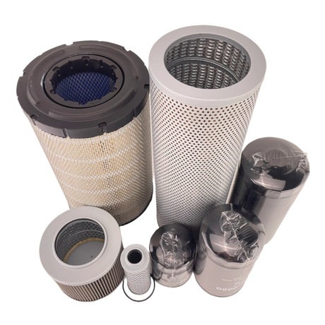 Kit de filtro L4286128 L4286130 para el motor Isuzu 4HK1 Hitachi Crane SCX700C-3