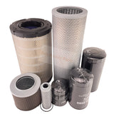 El kit de filtro se adapta al motor Komatsu 6D105 Excavator PC200-3