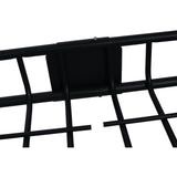 Support de panier de toit pour porte-bagages 42" Acier--Noir