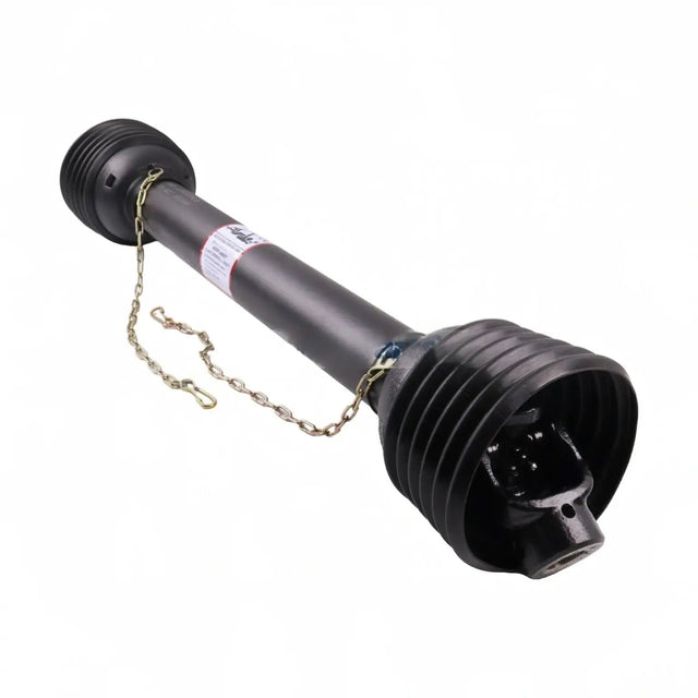 1 - 3/8" x6 Spline to 1 - 3/8" Round With 1/2" Hole 42" - 58" Length Series 5 PTO Drive Line for Rotary Cutter - Fab Heavy Parts