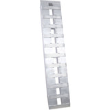 1 Pair Heavy - Duty Ramps with Top Hook Attaching End Universal Loading 60" X 12" 6600 LBS Aluminum - Silver - Fab Heavy Parts