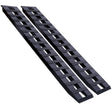 1 Pair Heavy - Duty Ramps with Top Hook Attaching End Universal Loading 84" X 14" 8800 LBS Aluminum - Black - Fab Heavy Parts