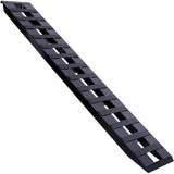 1 Pair Heavy - Duty Ramps with Top Hook Attaching End Universal Loading 84" X 14" 8800 LBS Aluminum - Black - Fab Heavy Parts