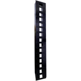 1 Pair Heavy - Duty Ramps with Top Hook Attaching End Universal Loading 84" X 14" 8800 LBS Aluminum - Black - Fab Heavy Parts