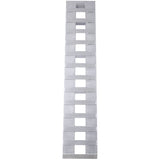 1 Pair Heavy - Duty Ramps with Top Hook Attaching End Universal Loading Ramp 72" X 14" 6600 LBS - Silver Aluminum - Fab Heavy Parts