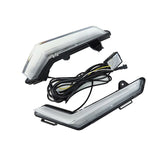 1 Pair RGB LED Front Turn Signal Light 715006896 for Can-Am UTV Defender Max HD8 HD10