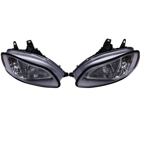 1 Pair Set Left & Right Side Headlight A06 - 75732 - 004 A06 - 75732 - 005 for Freightliner M2 M - 2 100 106 112 2002 - 2018 - Fab Heavy Parts