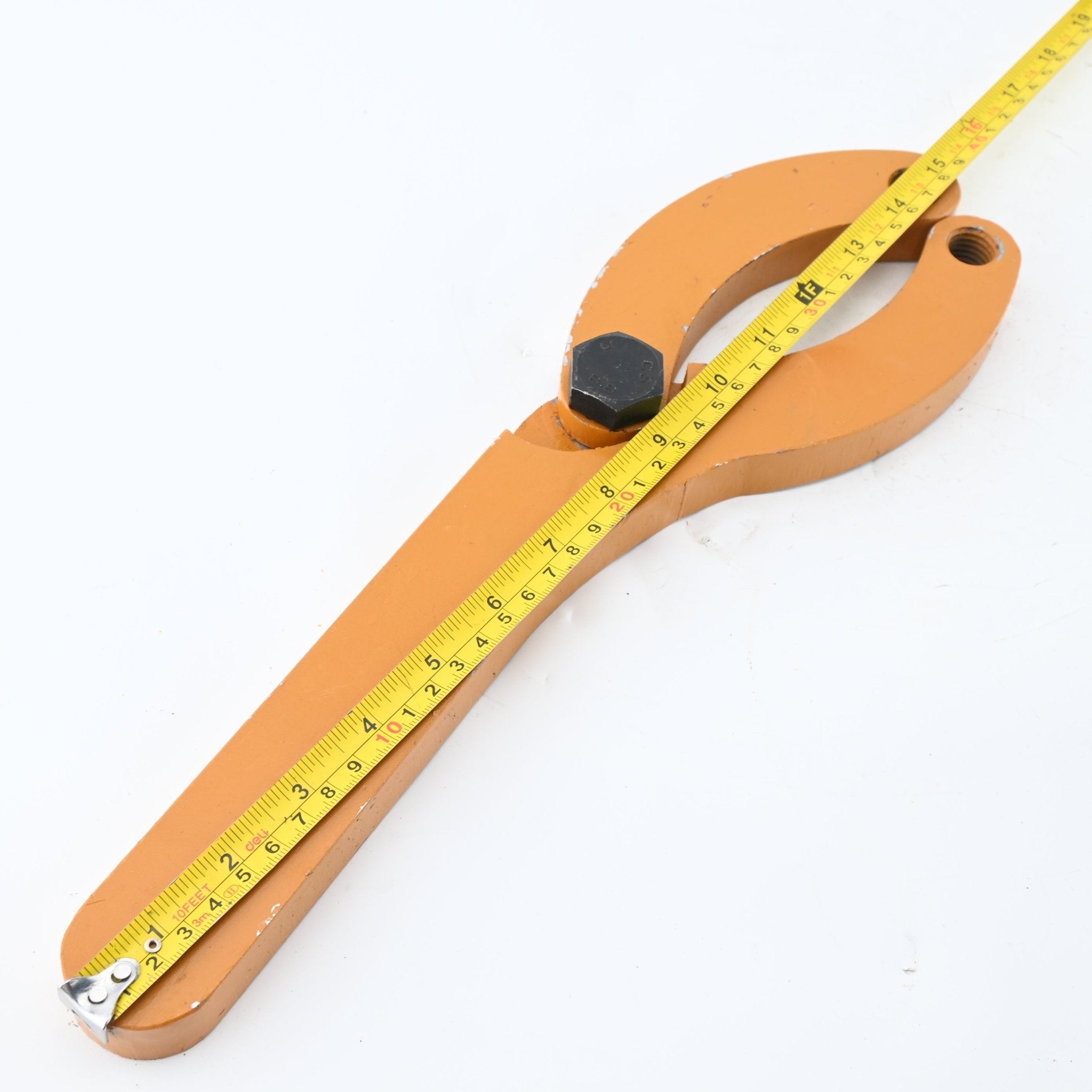 1 PCS Adjustable Hydraulic Cylinder Spanner Wrench Piston Spanner Opening 200mm Thickened Handle - Fab Heavy Parts
