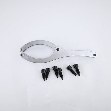 1 PCS Adjustable Hydraulic Cylinder Spanner Wrench Piston Spanner Opening 230mm with 6 Bolts - Fab Heavy Parts