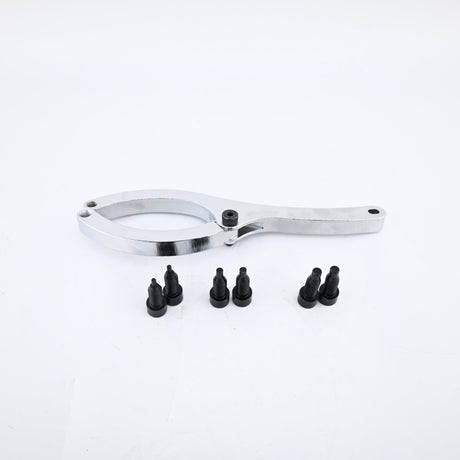 1 PCS Adjustable Hydraulic Cylinder Spanner Wrench Piston Spanner Opening 230mm with 6 Bolts - Fab Heavy Parts