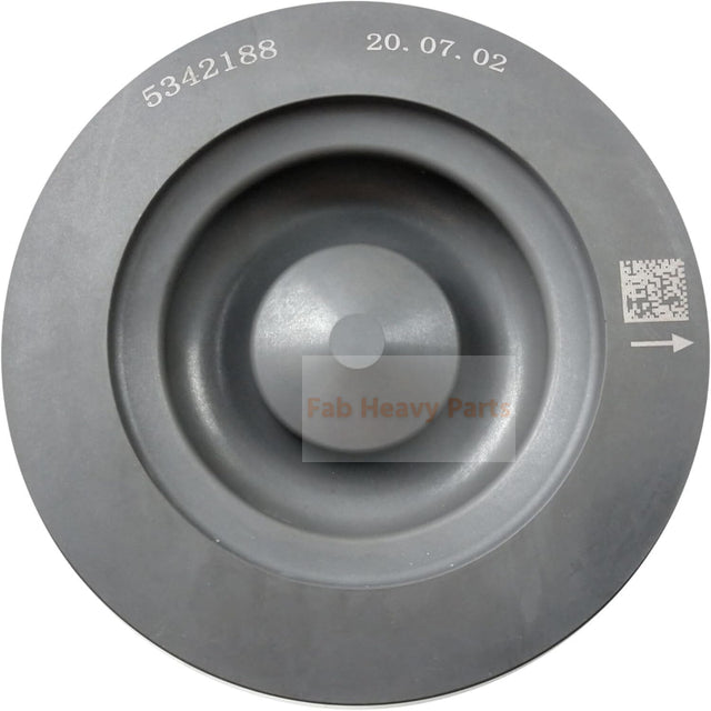 Pistón de 1 pieza 4376552 5342188 se ajusta para el motor Cummins ISL9.3 y QSL9.3
