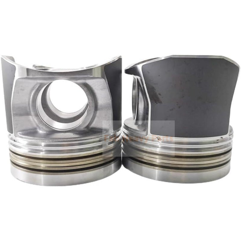 1 Piece Piston With Pin And Clips 1 - 12111 - 009 - 1 Fits For Isuzu 6WF1TC 6WF1TCC Engine Parts - Fab Heavy Parts