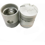 Pistón de 1 pieza con pin y clips 1-12111-125-0 1-12111-740-0 1-12111-122-1 se ajusta para Isuzu DA640