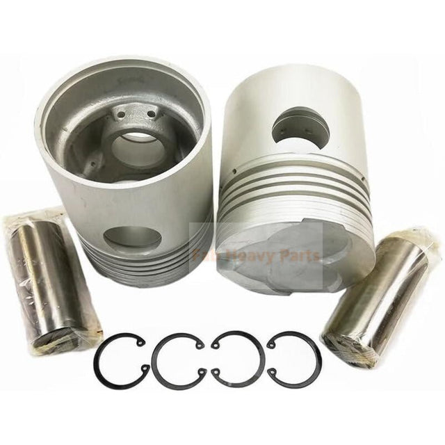 1 Piece Piston with Pin and Clips 1 - 12111 - 125 - 0 1 - 12111 - 740 - 0 1 - 12111 - 122 - 1 Fits for Isuzu DA640 - Fab Heavy Parts