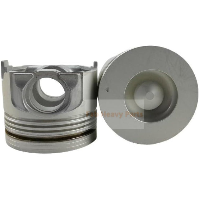 1 Piece Piston With Pin And Clips 1 - 12111 - 926 - 0 Fits For Isuzu 10PE1 8PE1 12PE1 Engine Parts - Fab Heavy Parts