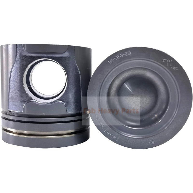 1 Piece Piston With Pin And Clips 10115835 Fits For Liebherr D934 D936 Engine Parts - Fab Heavy Parts