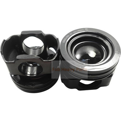 1 stuk zuiger met pin en clips 10116004 10116003 10116005 Past voor Liebherr D944 D946 Motoronderdelen