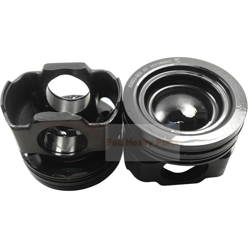 1 Piece Piston With Pin And Clips 10116004 10116003 10116005 Fits For Liebherr D944 D946 Engine Parts - Fab Heavy Parts