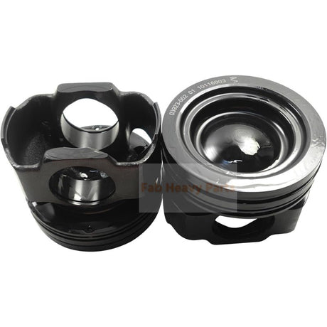 1 Piece Piston With Pin And Clips 10116004 10116003 10116005 Fits For Liebherr D944 D946 Engine Parts - Fab Heavy Parts