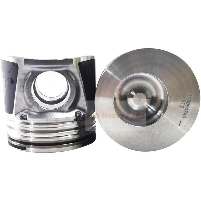 1 Piece Piston With Pin And Clips 118094740 Fits For Iveco F4CE F4GE Engine Parts - Fab Heavy Parts