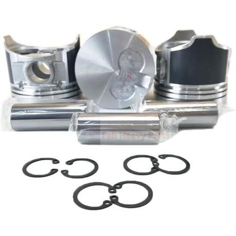 1 Piece Piston With Pin And Clips 119717 - 22080 Fits For Yanmar 3TNV76 Engine - Fab Heavy Parts