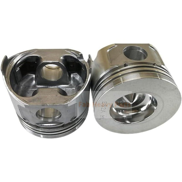 1 Piece Piston With Pin And Clips 119813 - 22080 119813 - 22300 129792 - 22400 Fits For Yanmar 3TNE82A Engine - Fab Heavy Parts