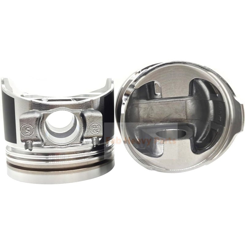1 Piece Piston With Pin And Clips 119E10 - 22080 Fits For Yanmar 3TNV80 Engine Parts - Fab Heavy Parts