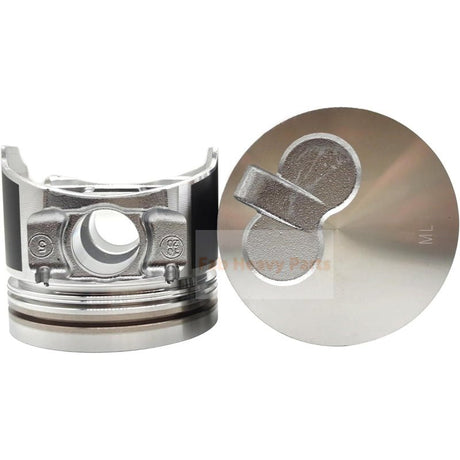 1 Piece Piston With Pin And Clips 119E10 - 22080 Fits For Yanmar 3TNV80 Engine Parts - Fab Heavy Parts