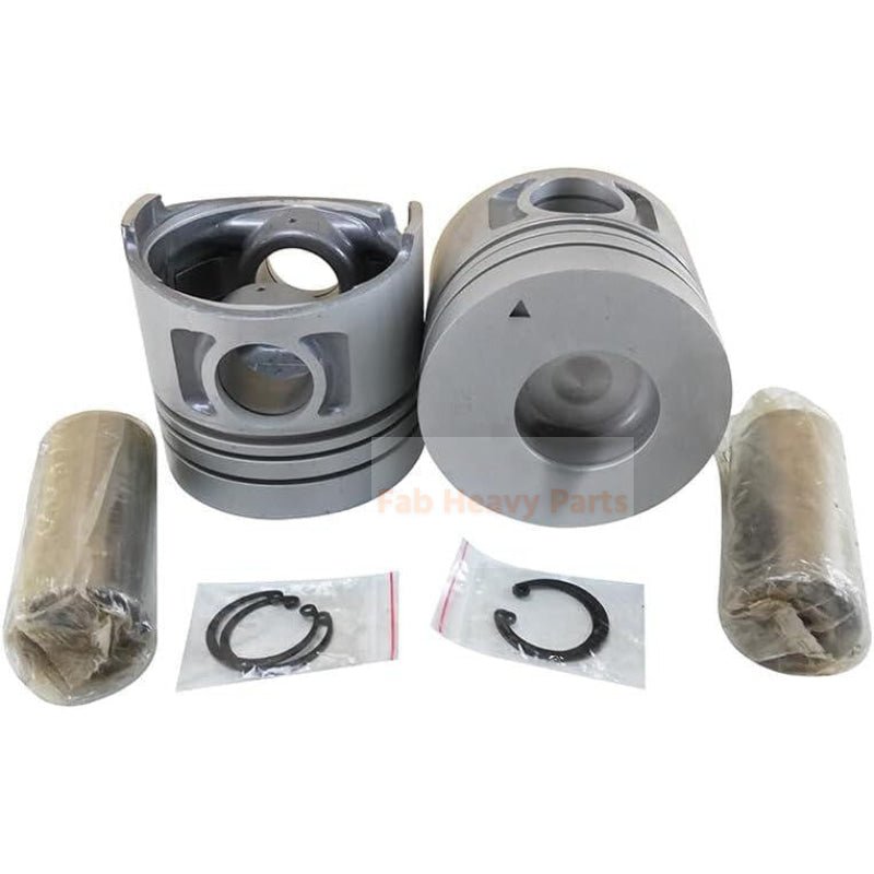 1 Piece Piston With Pin And Clips 12010 - 54T00 12010 - 54T01 12010 - 54T10 12010 - 54T60 Fits For Nissan BD30 Engine - Fab Heavy Parts