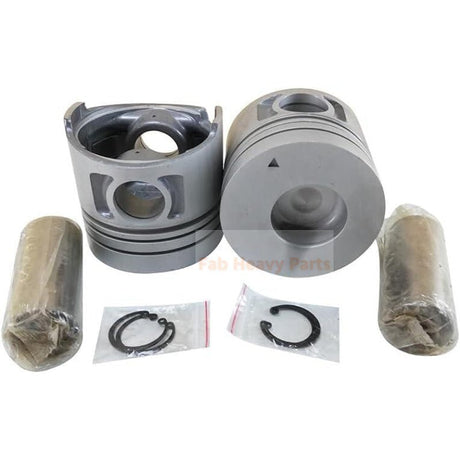 1 Piece Piston With Pin And Clips 12010 - 54T00 12010 - 54T01 12010 - 54T10 12010 - 54T60 Fits For Nissan BD30 Engine - Fab Heavy Parts