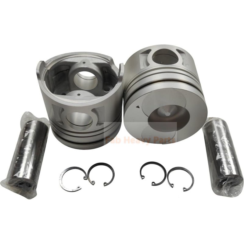 1 Piece Piston With Pin And Clips 12010 - 69T05 12010 - 69T06 Fits For Nissan BD30T Engine Parts - Fab Heavy Parts