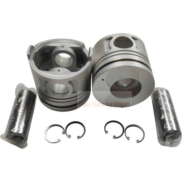 1 Piece Piston With Pin And Clips 12010 - 69T05 12010 - 69T06 Fits For Nissan BD30T Engine Parts - Fab Heavy Parts