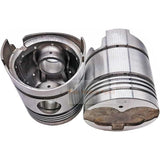1 Piece Piston with Pin and Clips 12010 - J5310 Fits for Nissan SD33 Engine Fits Takeuchi TB68S Excavator - Fab Heavy Parts