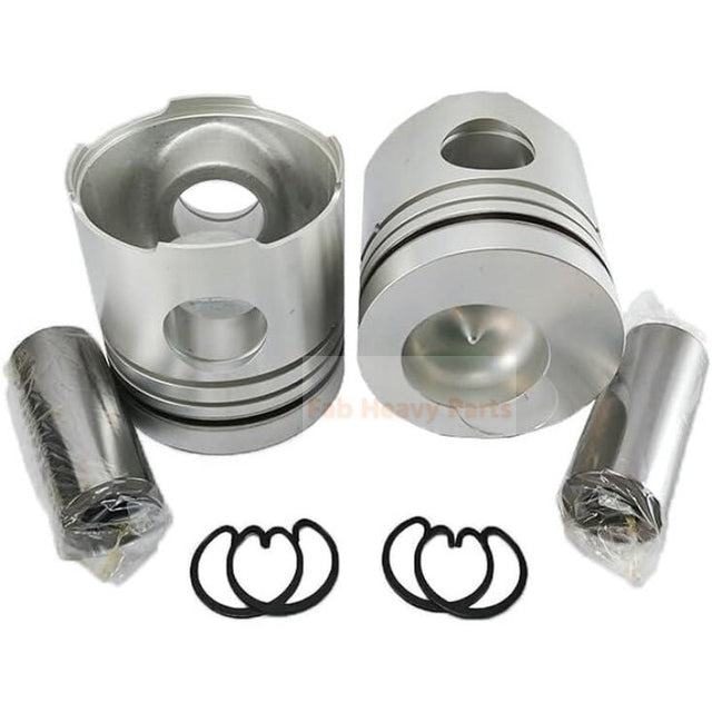 1 Piece Piston With Pin And Clips 12011 - 96000 12011 - 96007 Fits For Hino PD6 Engine Parts - Fab Heavy Parts