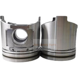 1 Piece Piston With Pin And Clips 123907 - 22081 Fits For Komatsu 4D106 Fits Yanmar 4TNV106 Engine - Fab Heavy Parts