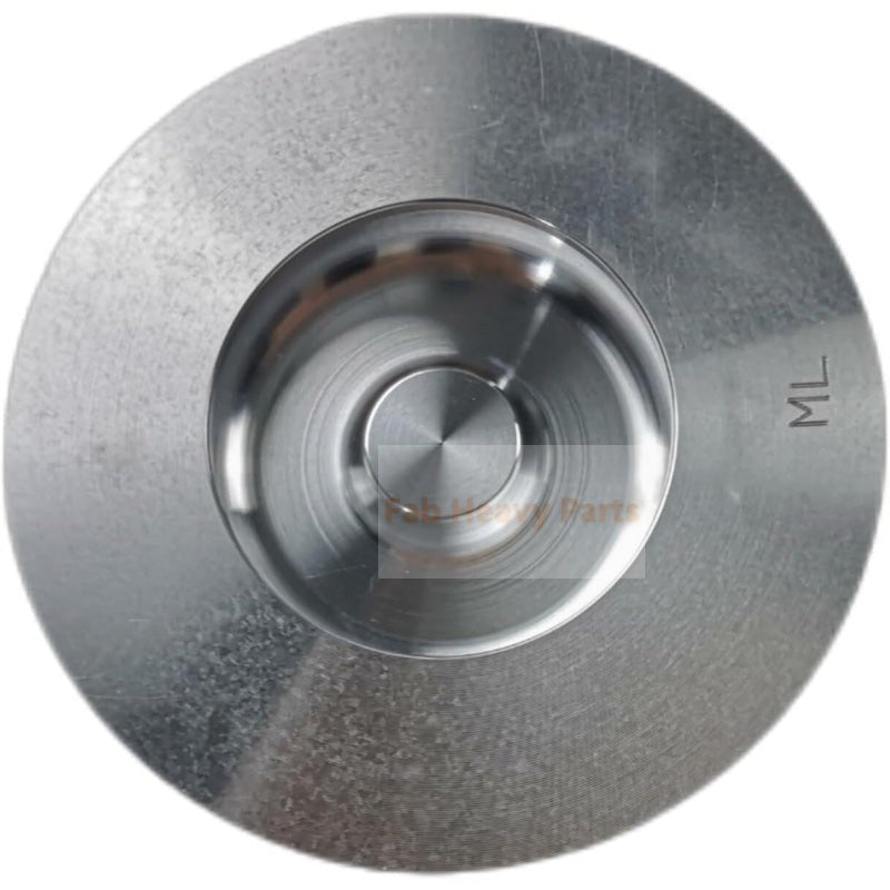 1 Piece Piston With Pin And Clips 123907 - 22081 Fits For Komatsu 4D106 Fits Yanmar 4TNV106 Engine - Fab Heavy Parts