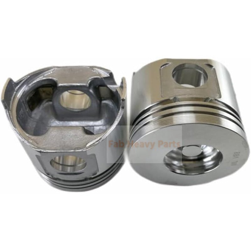 1 Piece Piston With Pin And Clips 129005 - 22080 Fits For Komatsu 3D88E 4D88E 4D88 - 6 Fits Yanmar 3TNV88 4TNV88 - Fab Heavy Parts