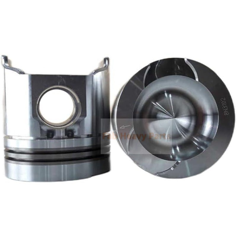 1 Piece Piston With Pin And Clips 1290338 8N3102 1654262 Fits For Caterpillar 3304 3306 Diesel Engine - Fab Heavy Parts