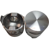 Pistón de 1 pieza con alfiler y clips 129156-22090 se adapta a Yanmar 3TN82 3TN82-U 3TNB82U MOTOR