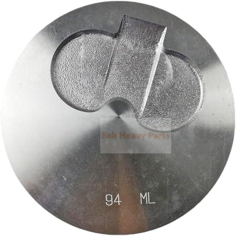 1 Piece Piston With Pin And Clips 129931 - 22100 Fits For Komatsu 4D94LE For Yanmar 4TNE94L Engine - Fab Heavy Parts