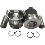 1 Piece Piston With Pin And Clips 129F01 - 22080 Fits For Yanmar 4TNV94FHT Engine Parts - Fab Heavy Parts