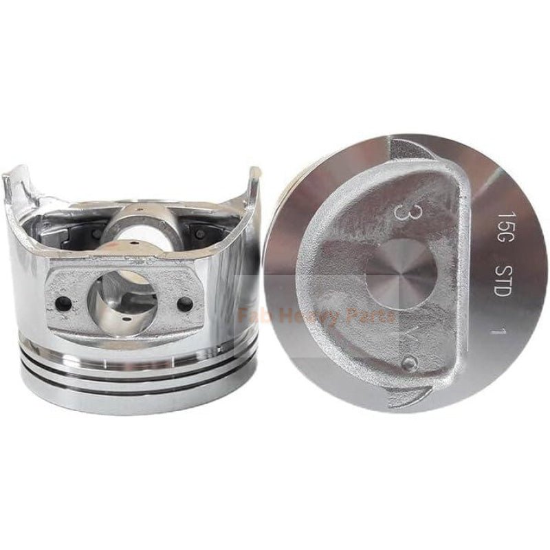 1 Piece Piston With Pin And Clips 13101 - 73010 Fits For Toyota 3Y Engine Parts - Fab Heavy Parts