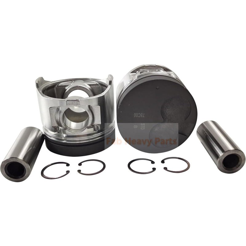 1 Piece Piston With Pin And Clips 13101 - 78C00 - 71 13101 - 78C00 Fits For Toyota 3Z 15Z Engine - Fab Heavy Parts